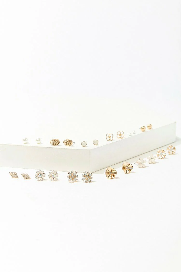Assorted Stud Earring Set