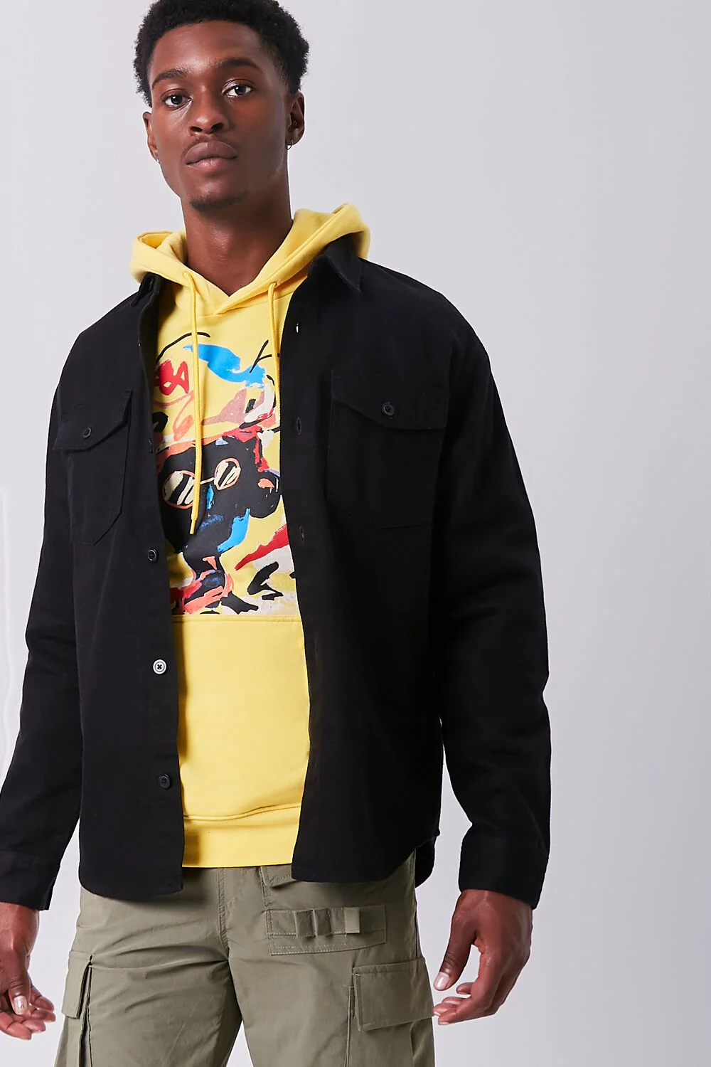 Long Sleeve Dual-Pocket Shirt