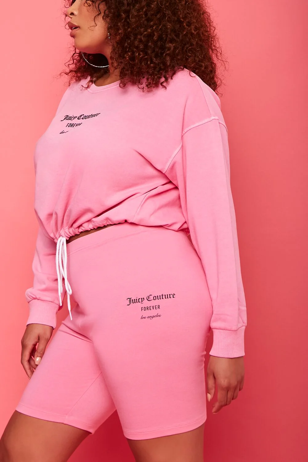 Plus Size Juicy Couture Biker Shorts