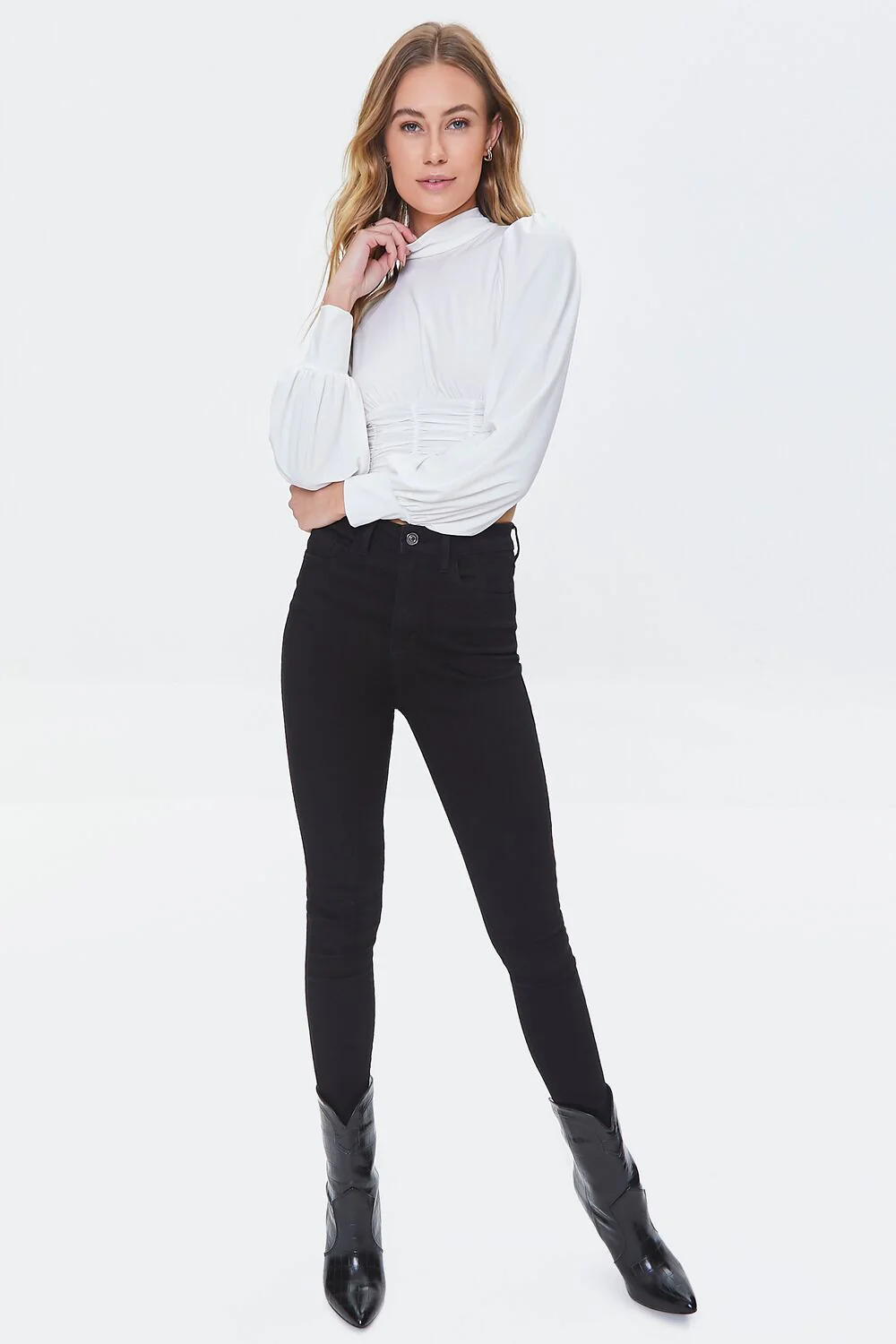 Tie-Back Crop Top - Image 4