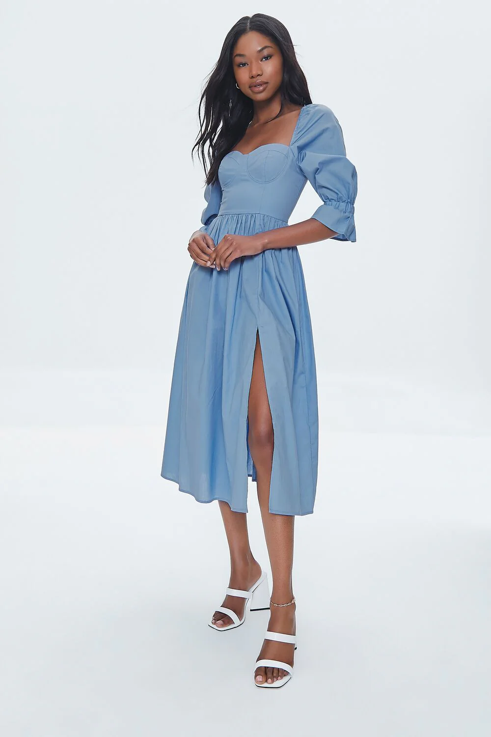 Sweetheart Midi Dress