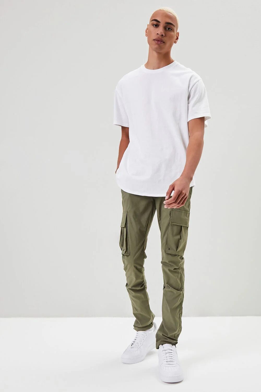 Drawstring Cargo Joggers