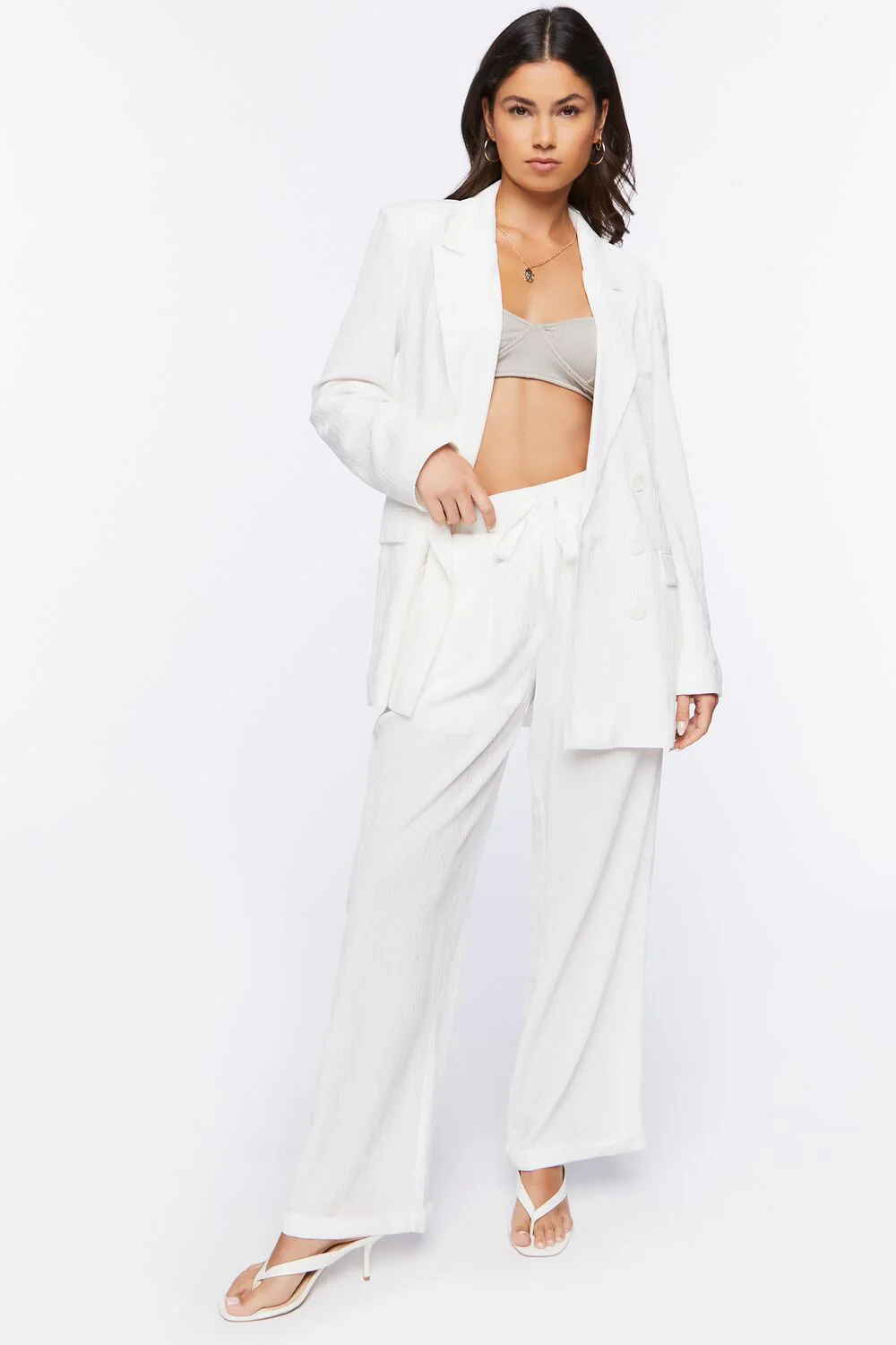 High-Rise Wide-Leg Pants