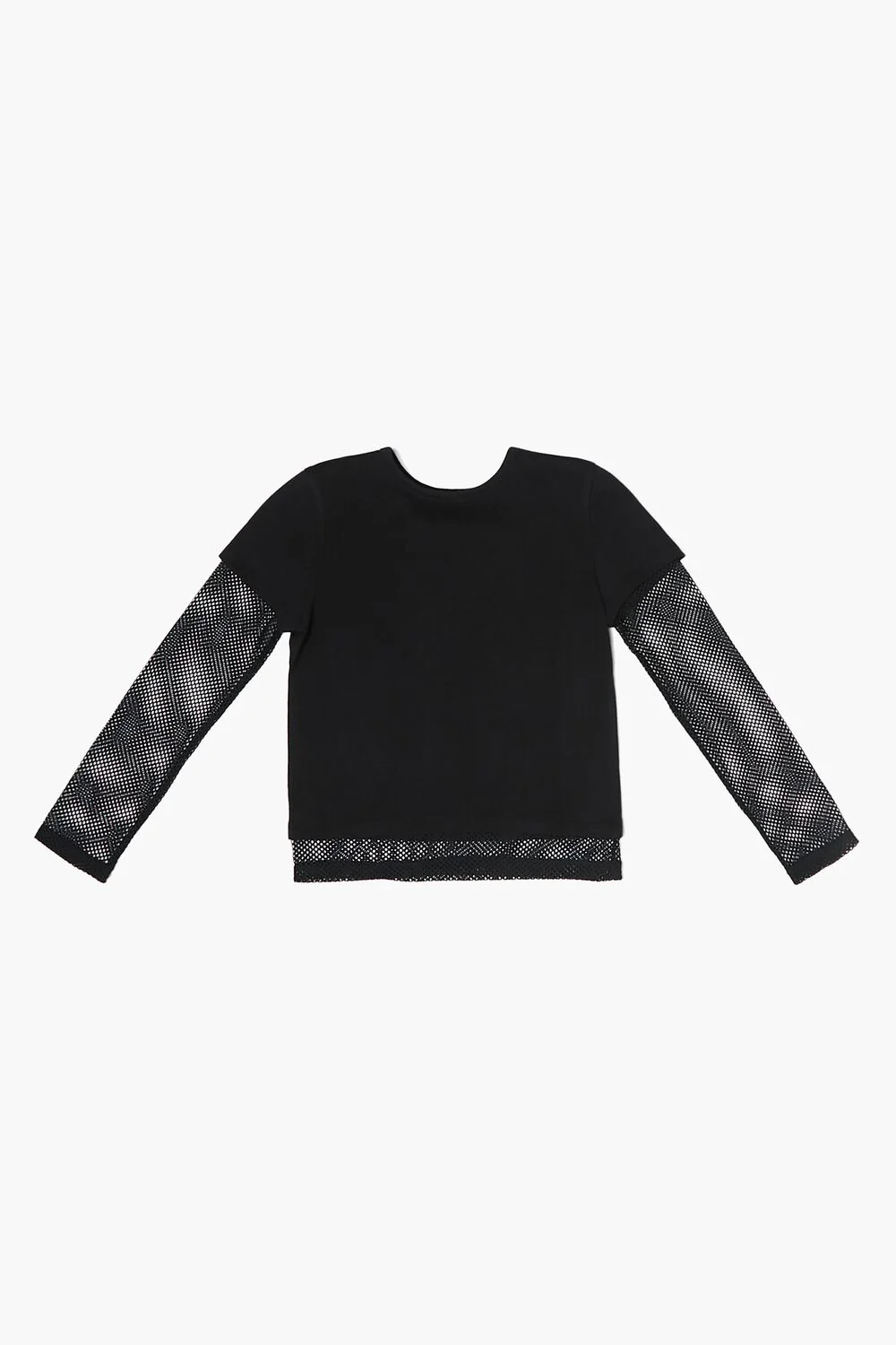Girls Netted Combo Tee (Kids)