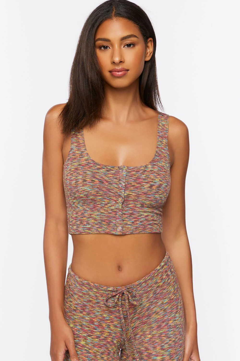 Space Dye Lounge Crop Top