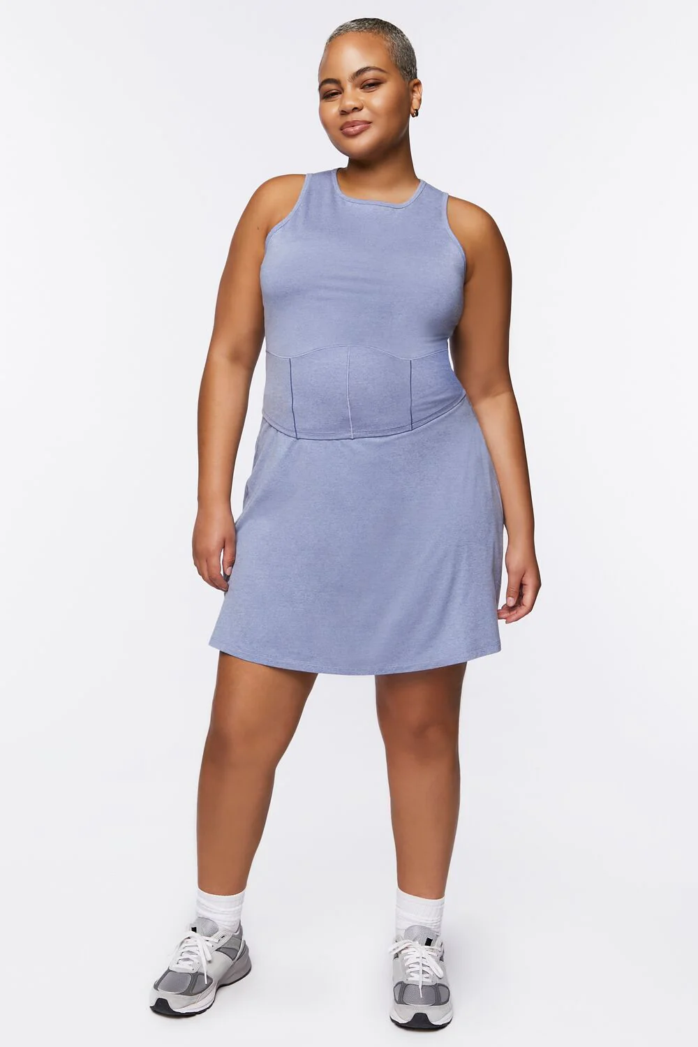 Plus Size Active Cropped Tank Top - Image 9