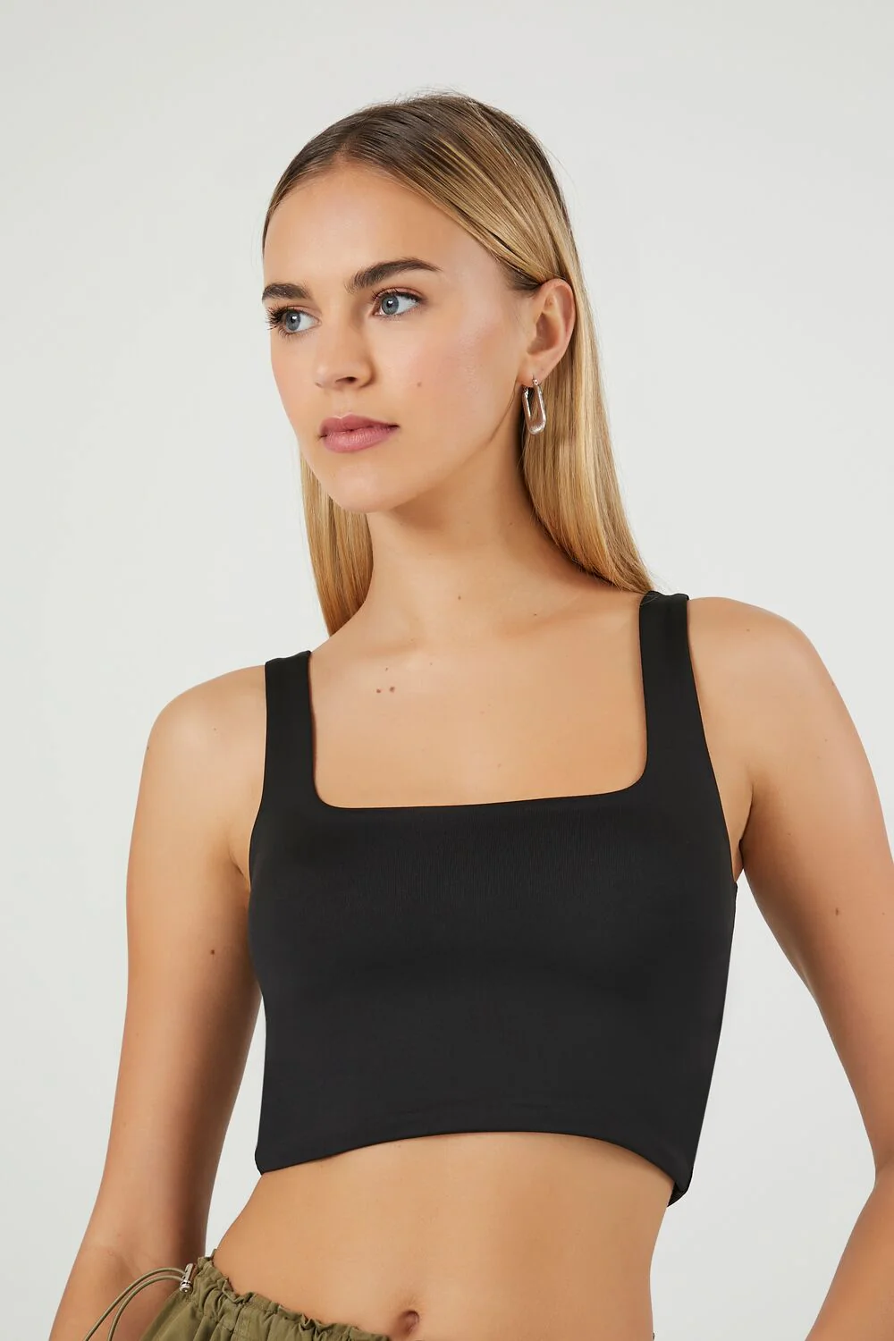 Contour Sculpt Cropped Tank Top