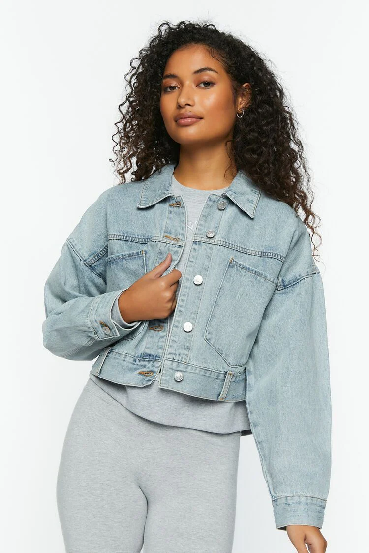 Cropped Denim Jacket
