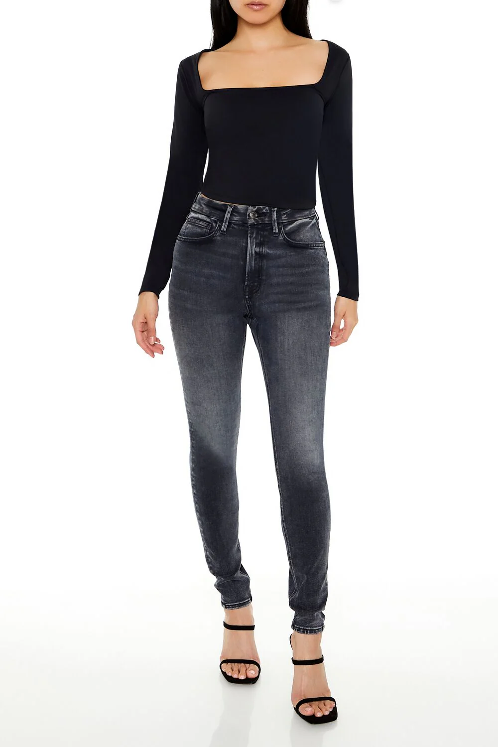 Sculpt Shape Square-Neck Top - Image 13