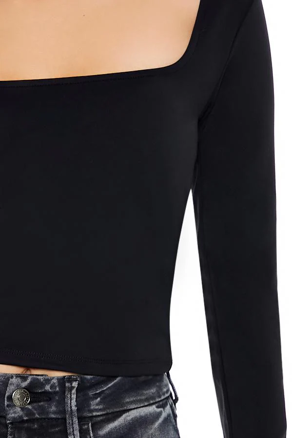 Sculpt Shape Square-Neck Top - Image 24