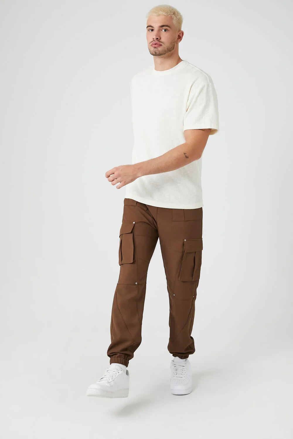 Drawstring Cargo Joggers