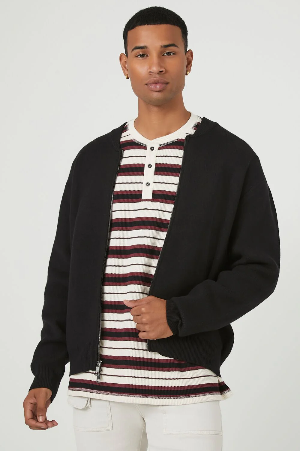 Zip-Up Bomber Jacket