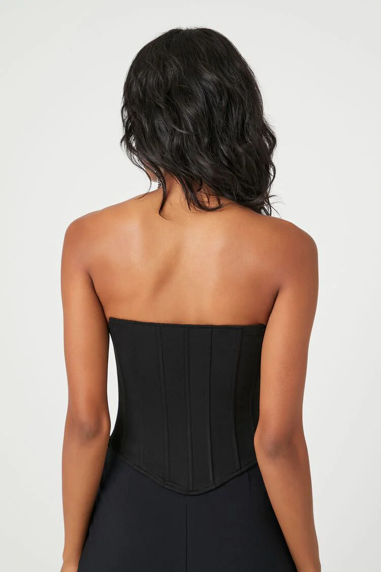 Rhinestone Fringe Tube Top - Image 3