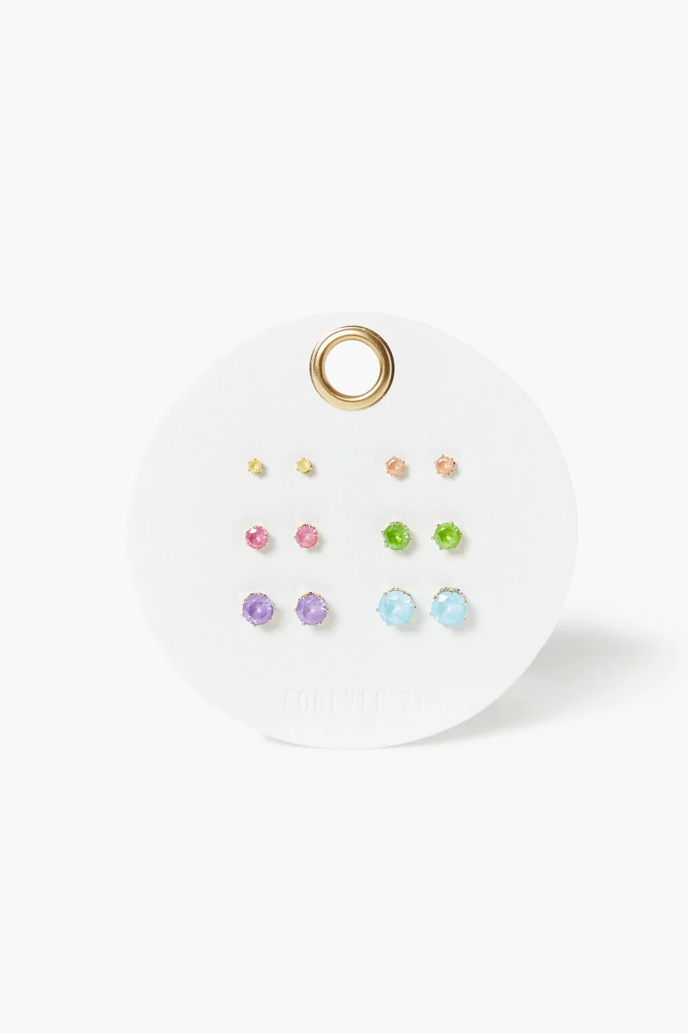 CZ Stud Earring Set