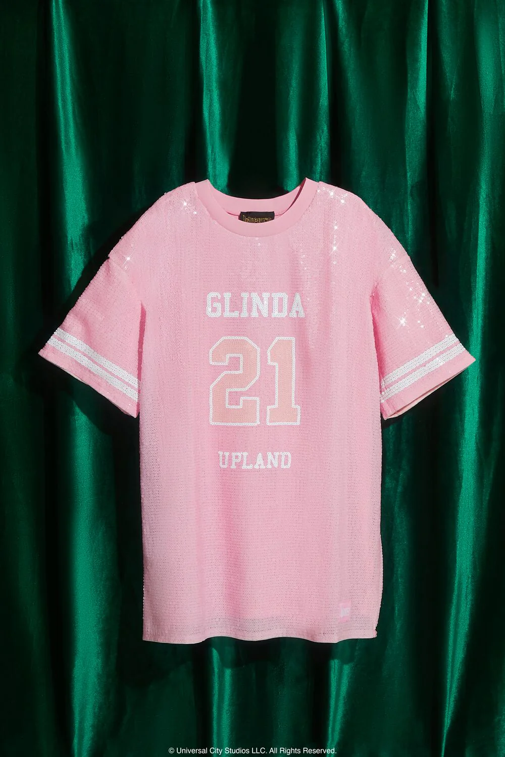 Plus Size Wicked Glinda Mini Jersey Dress