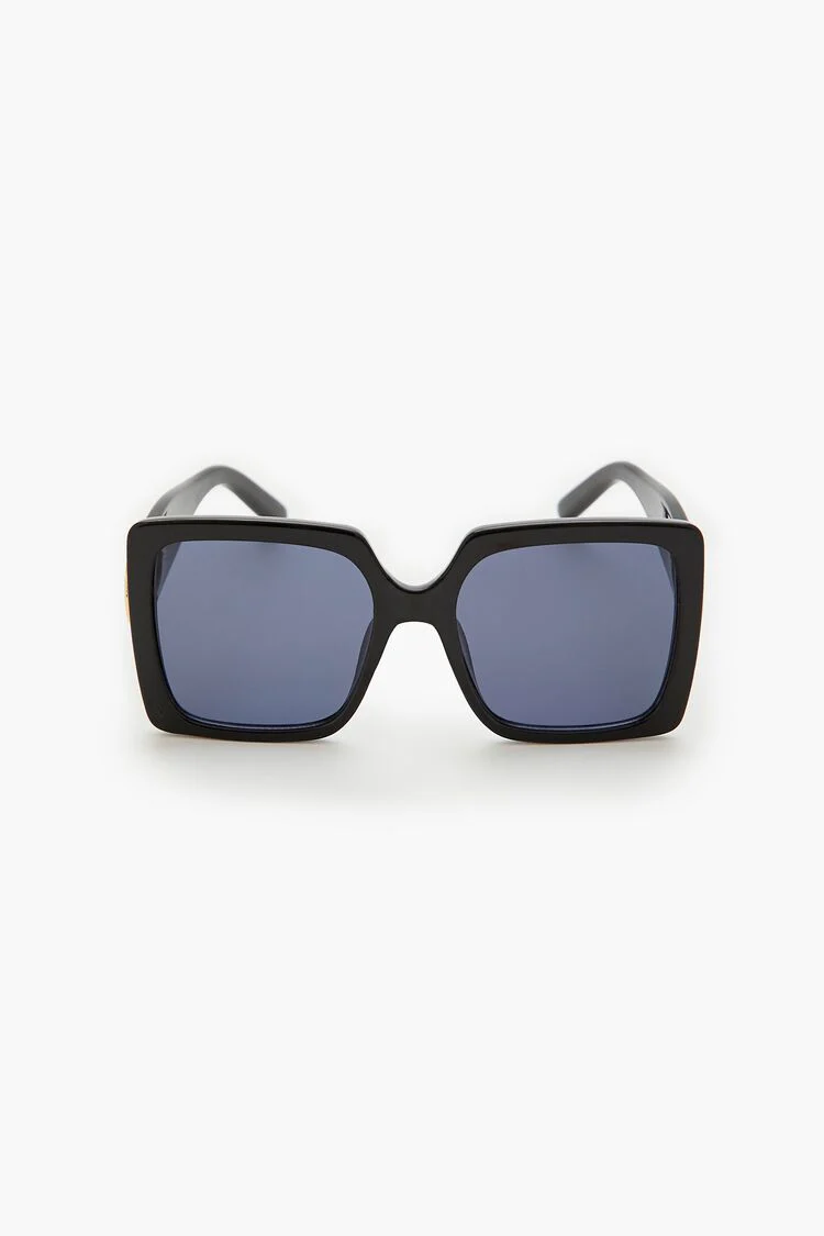 Square Frame Cutout Sunglasses
