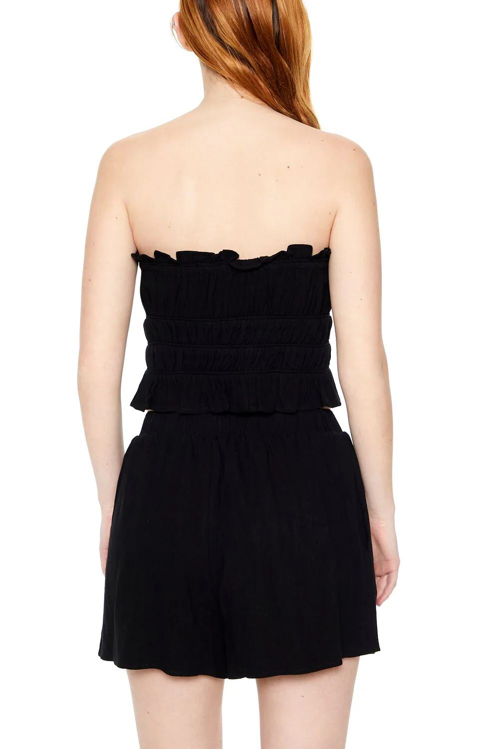 Tiered Ruffle-Trim Tube Top - Image 3