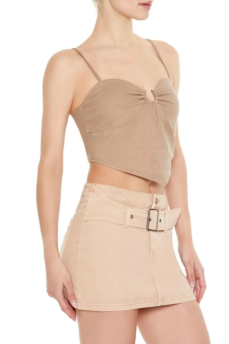 Cropped Sweetheart Cami - Image 4