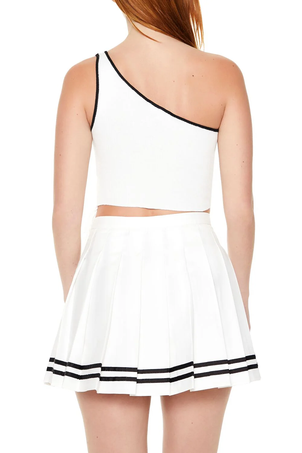 Sweater-Knit One-Shoulder Top - Image 6