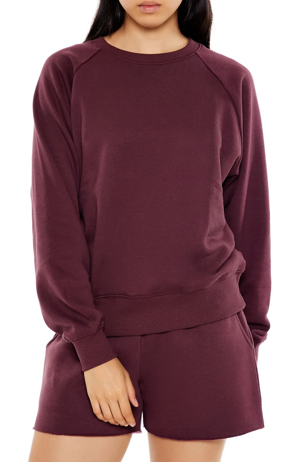 Fleece Raglan Pullover