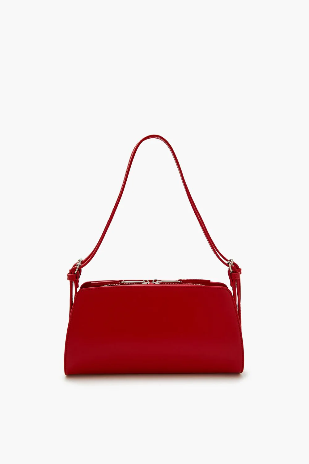 Buckled Dual-Strap Shoulder Bag