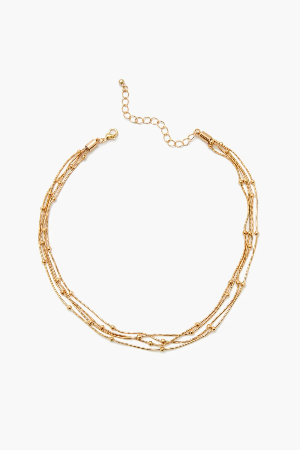Layered Ball Chain Necklace