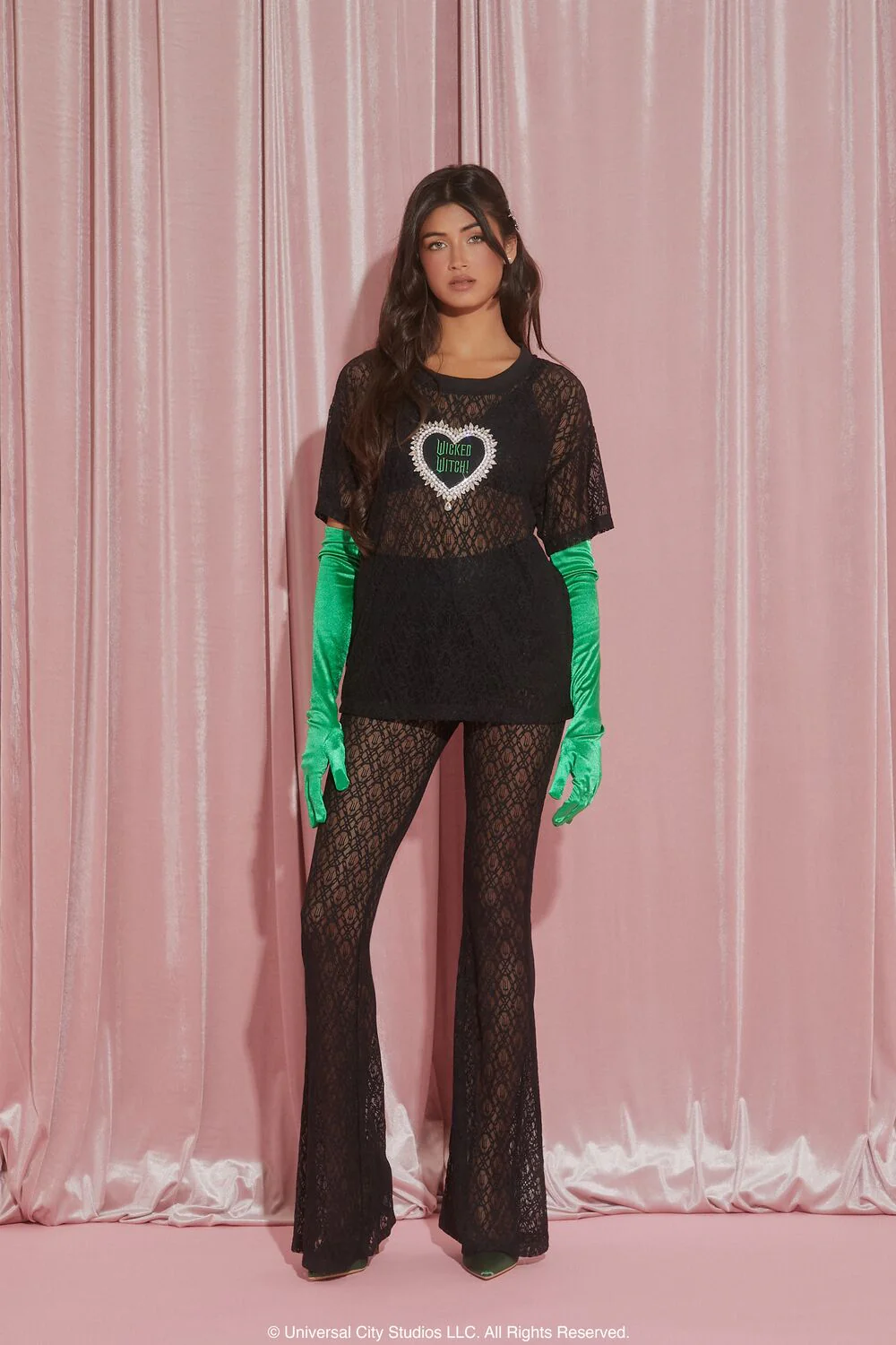 Wicked Lace Flare Pants