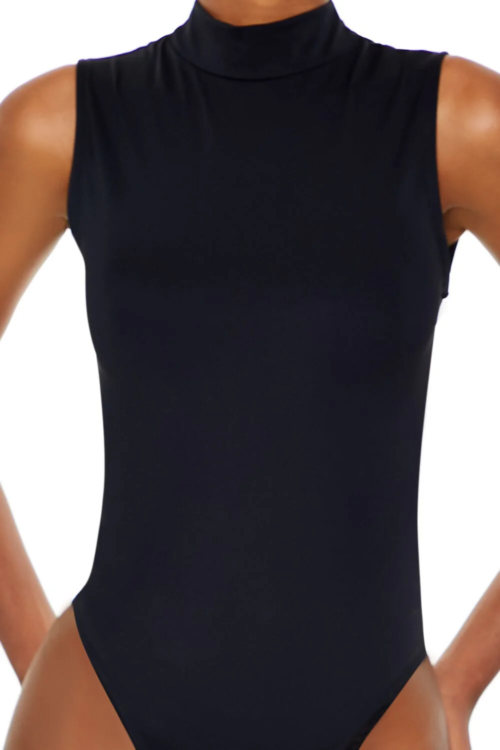 Contour Sculpt Mock Neck Bodysuit - Image 5