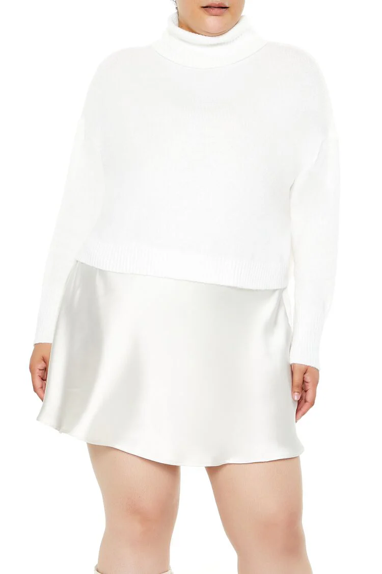 Plus Size Turtleneck Sweater