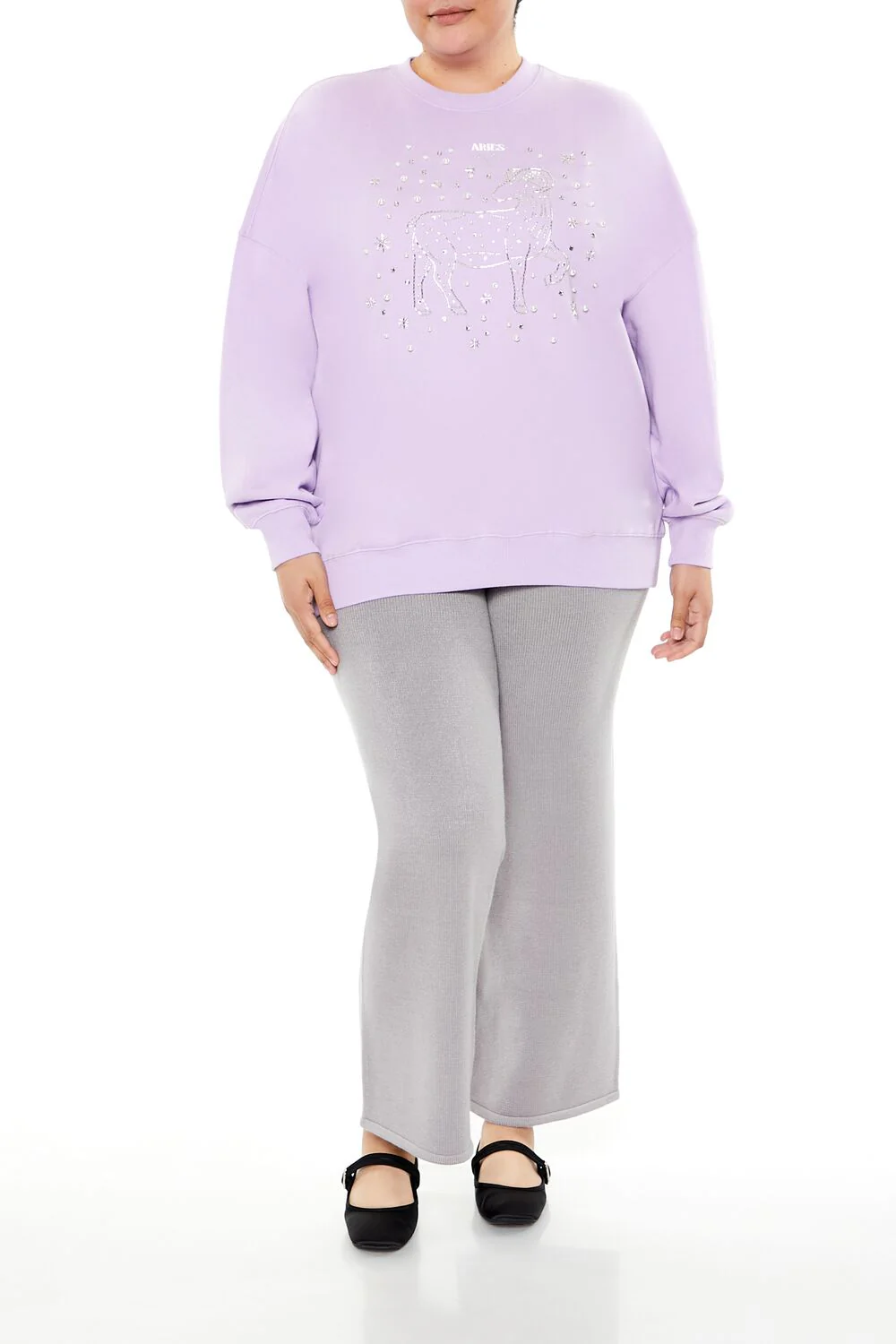 Plus Size Beaded Aries Pullover - Image 2