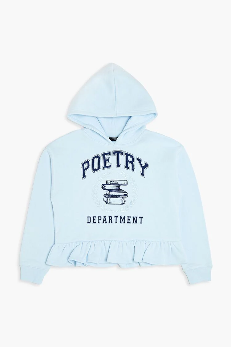 Girls Poetry Graphic Hoodie (Kids)