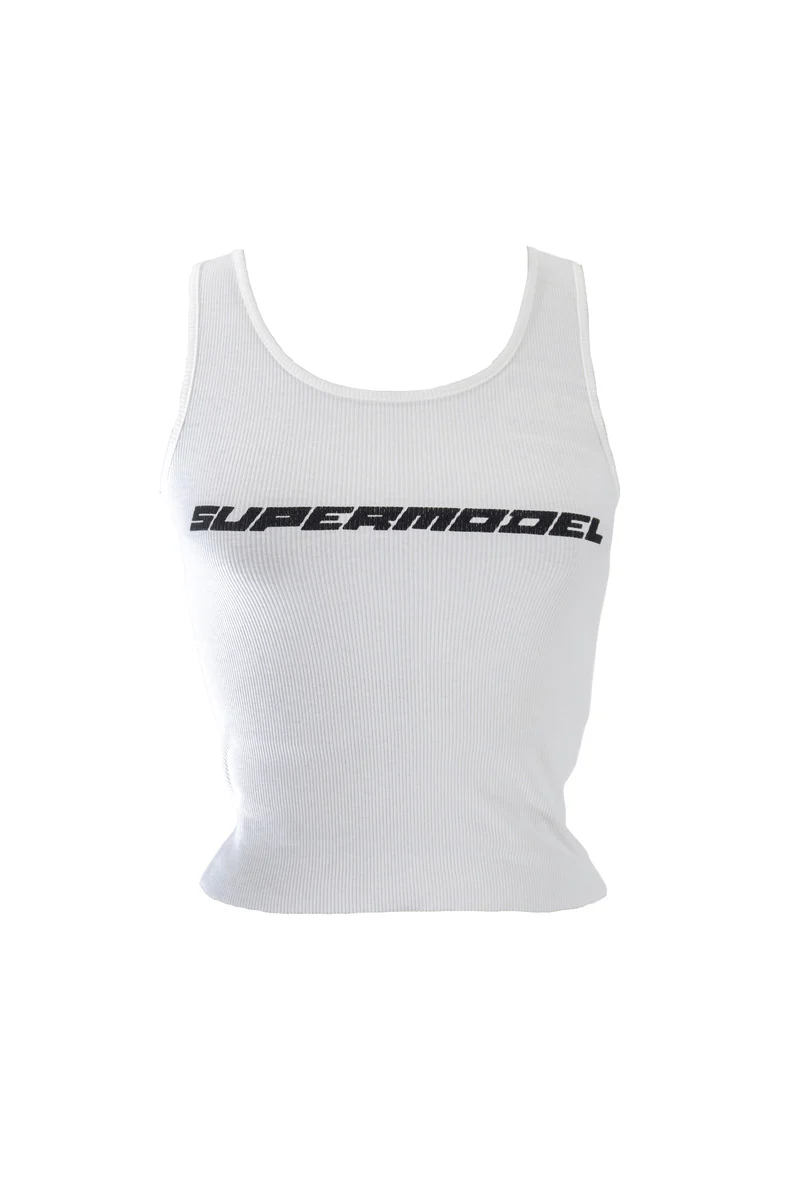Rib-Knit Supermodel Tank Top