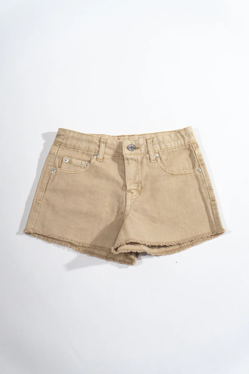 Kids Distressed Denim Shorts