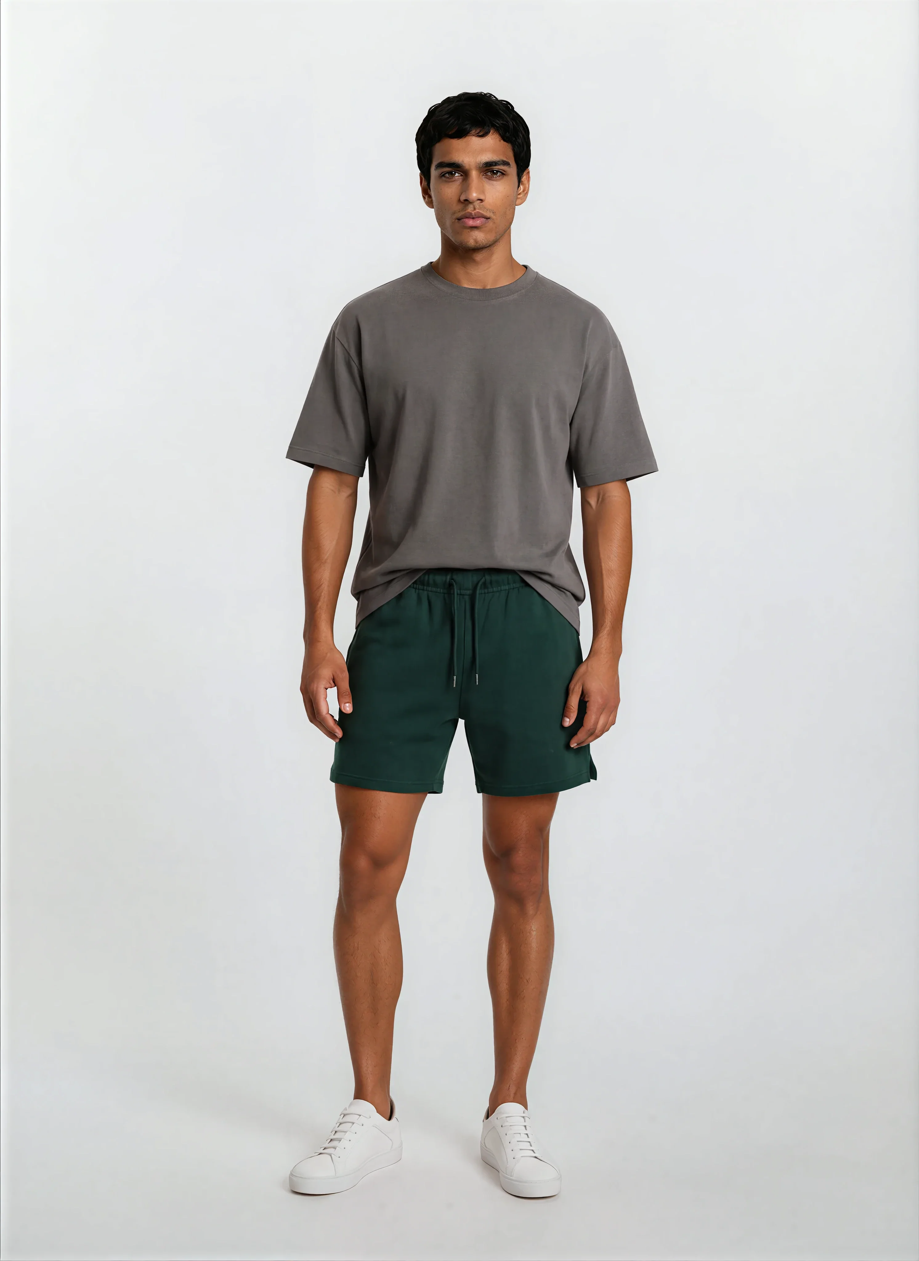 Fleece Drawstring Shorts