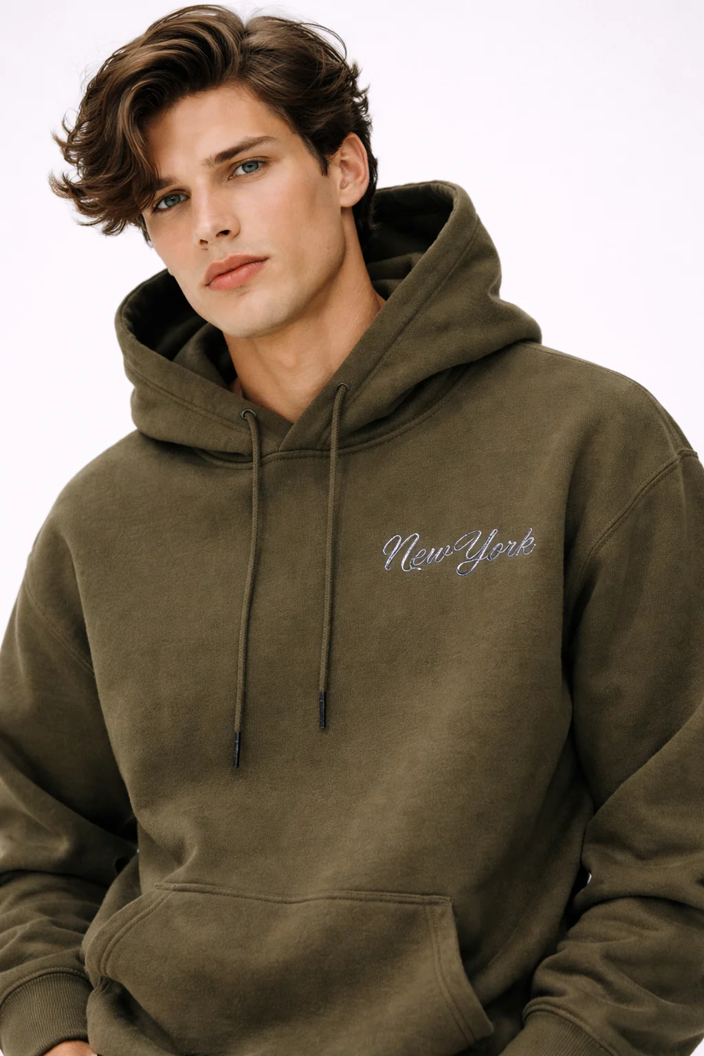 New York Embroidered Hoodie - Image 2