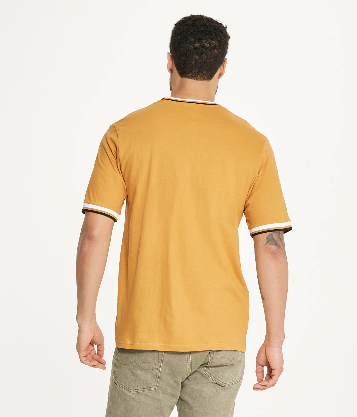 Brooklyn Laundry Men's Tonal Embroidery Crew Neck Tee - Image 2