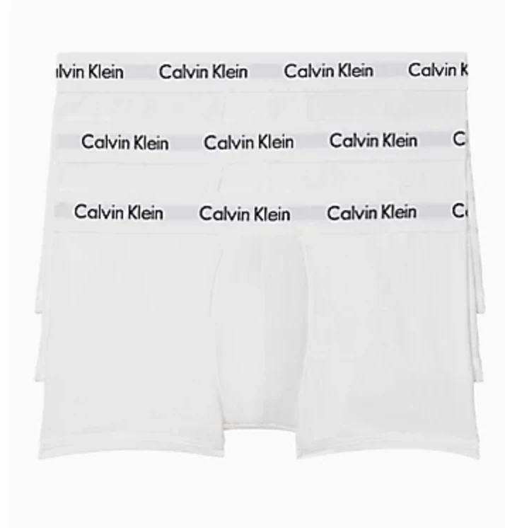 Cotton Stretch Low Rise Trunk 3 Pack