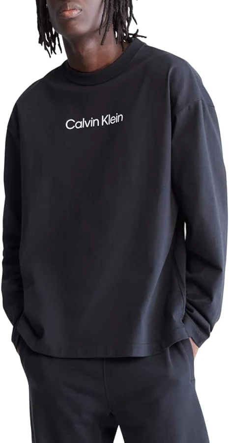 Long Sleeves Standard Logo Terry Crew
