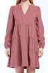 Sherin Long Sleeve Tiered Baby Doll Dress - Image 7