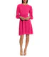 Smocked Collar Long Sleeve Mini Dress - Image 4