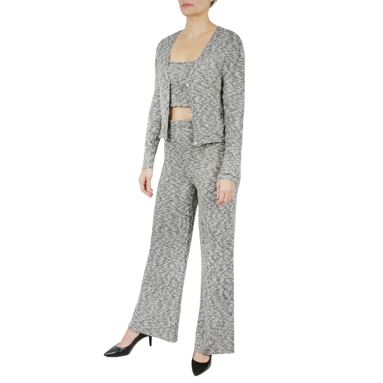 Space Dye Knit Cardigan - Image 4