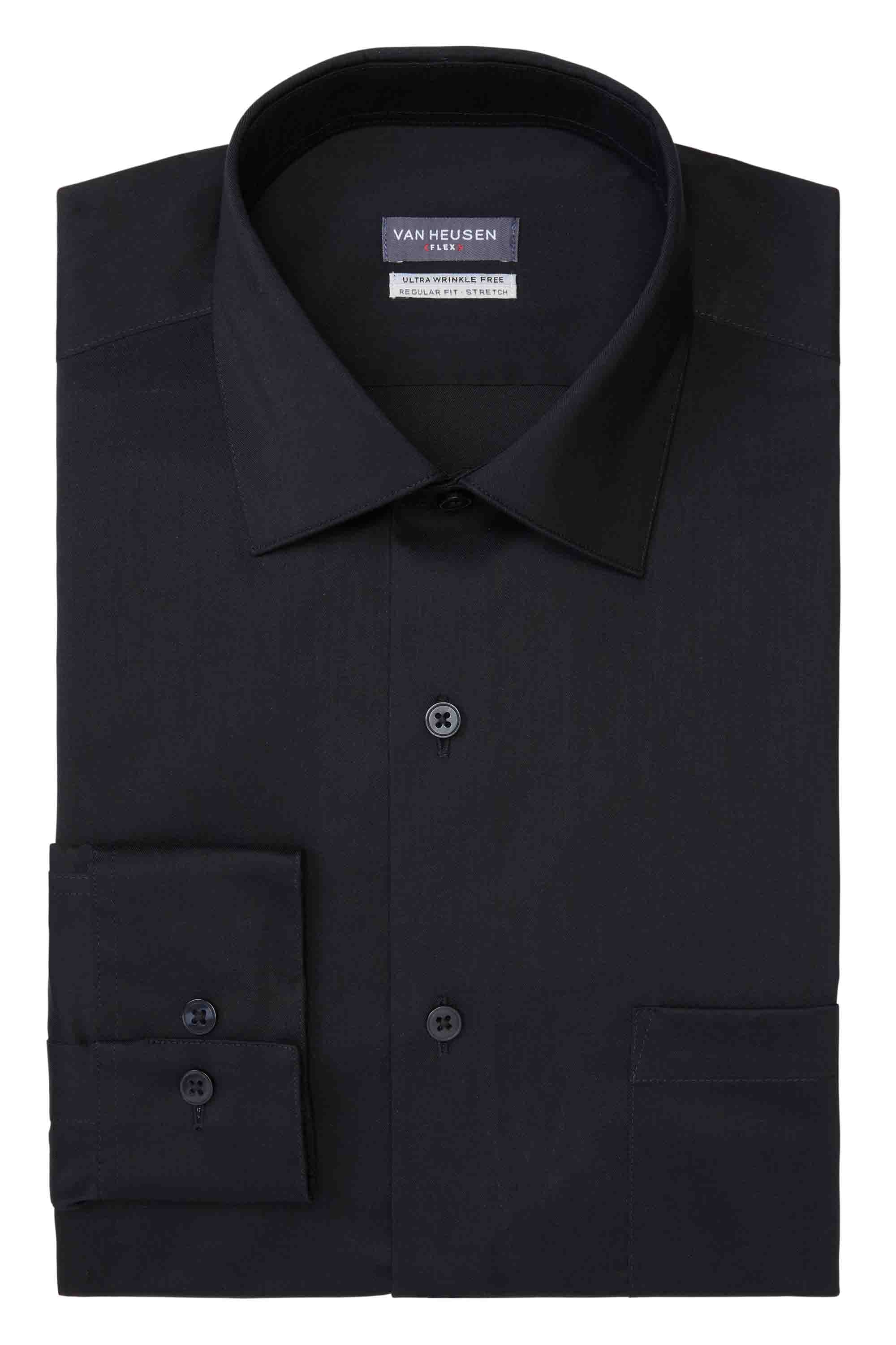 Van Heusen Regular Fit Ultra Wrinkle Free Stretch FLEX Solid - Image 10
