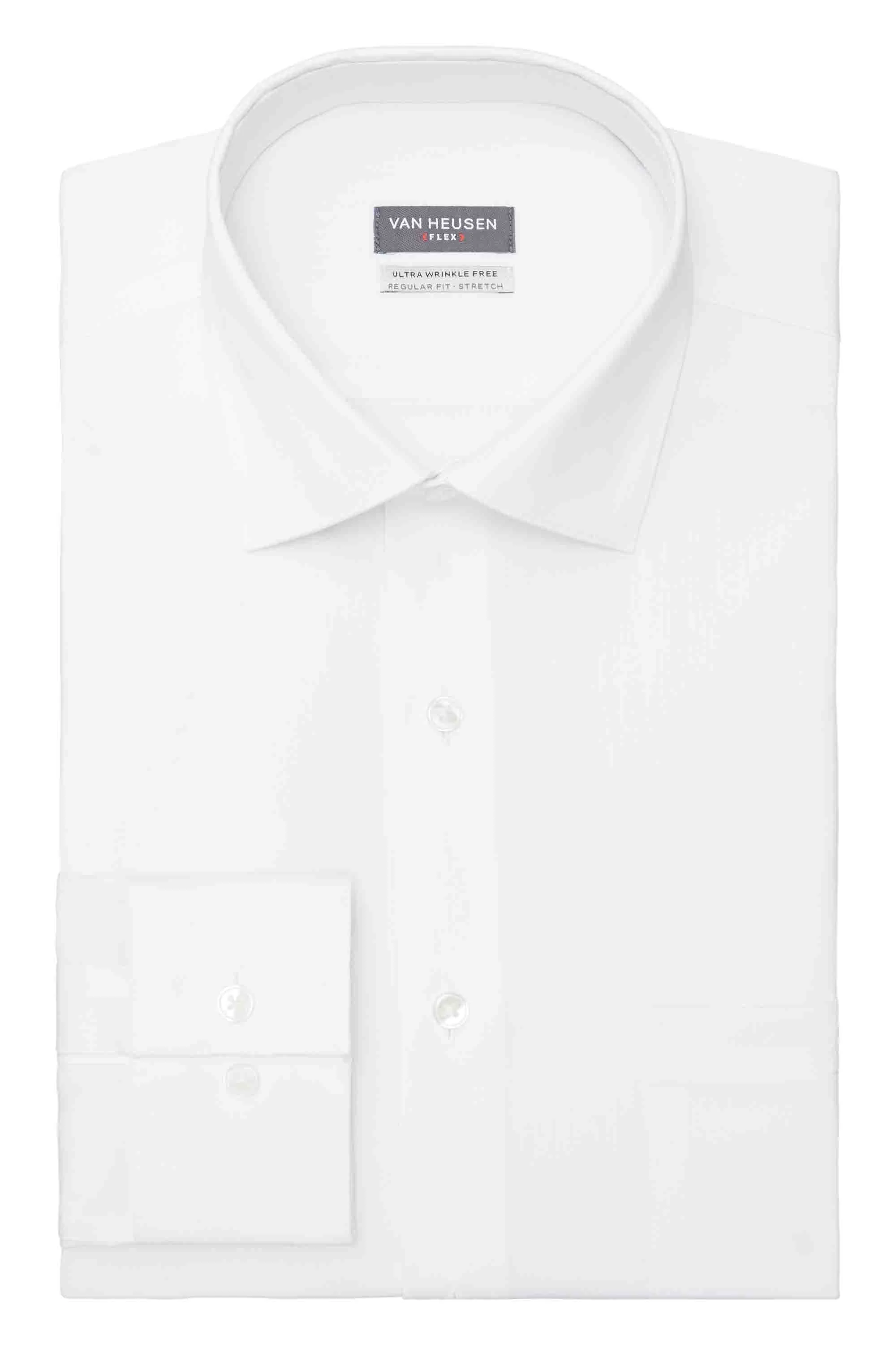 Van Heusen Regular Fit Ultra Wrinkle Free Stretch FLEX Solid - Image 11