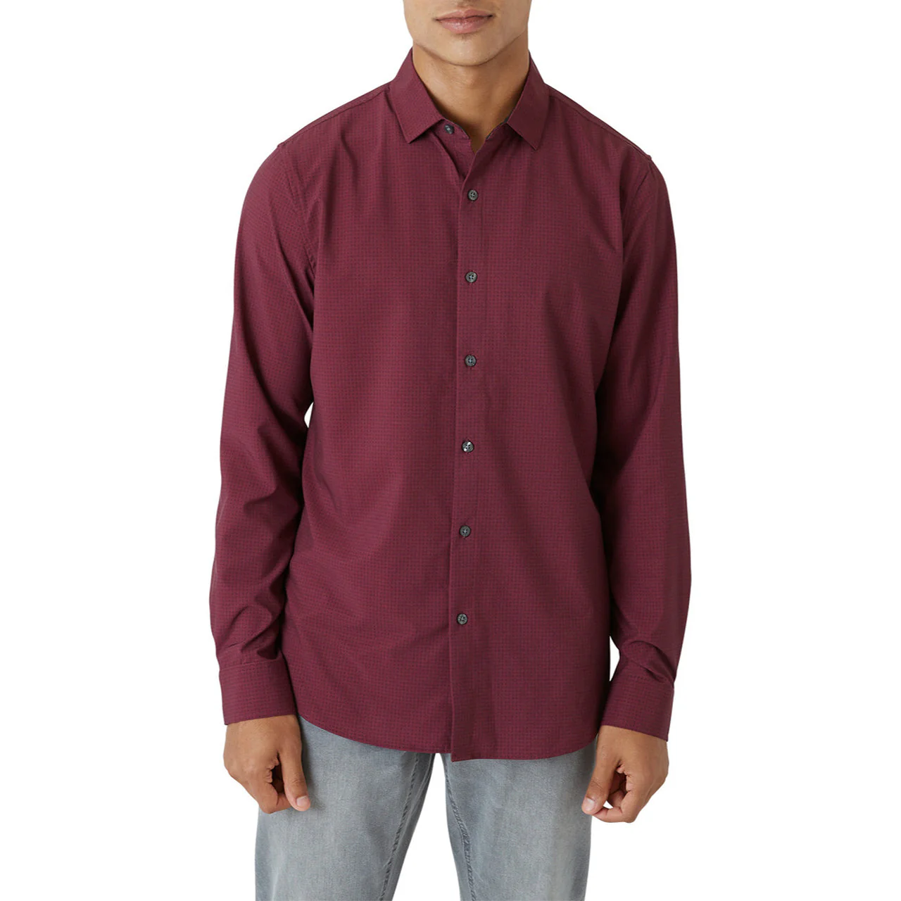 Walden Button Front Long Sleeve Shirt - Image 13